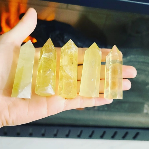 Citrine Crystal points